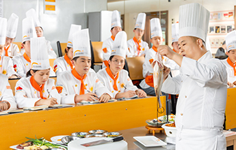 模拟酒店进行实景教学